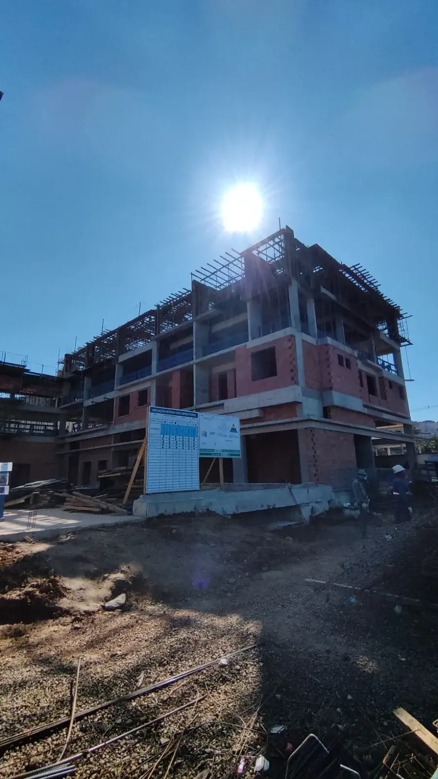 Obras do Amplo Park em setembro de 2025