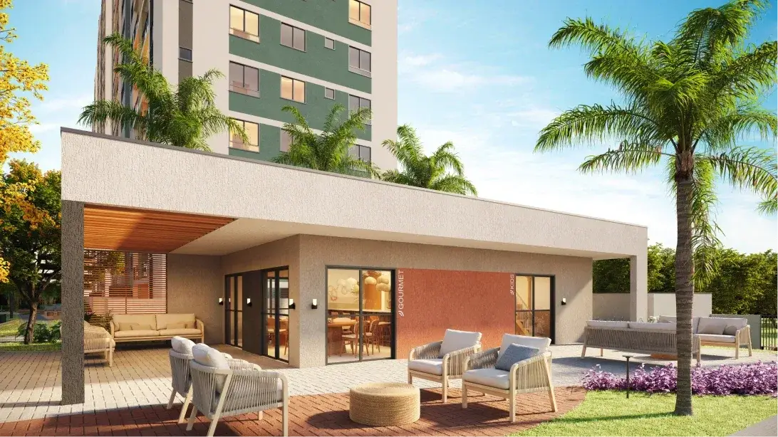 Perspectiva ilustrativa publicada no site do Barra Soul Home Resort & SPA