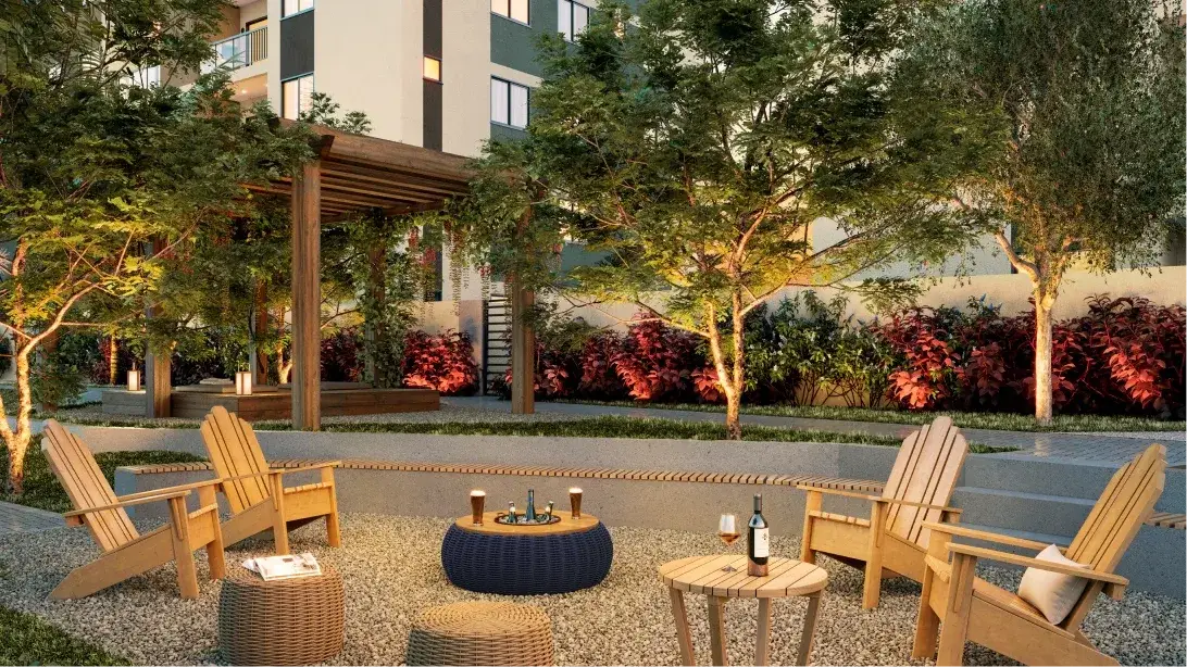 Perspectiva ilustrativa publicada no site do Barra Soul Home Resort & SPA