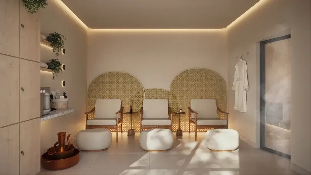 Perspectiva ilustrativa publicada no site do Barra Soul Home Resort & SPA