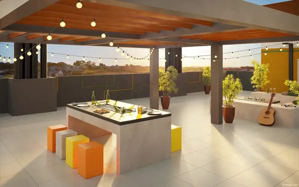 Rooftop garden do MEO Neoville