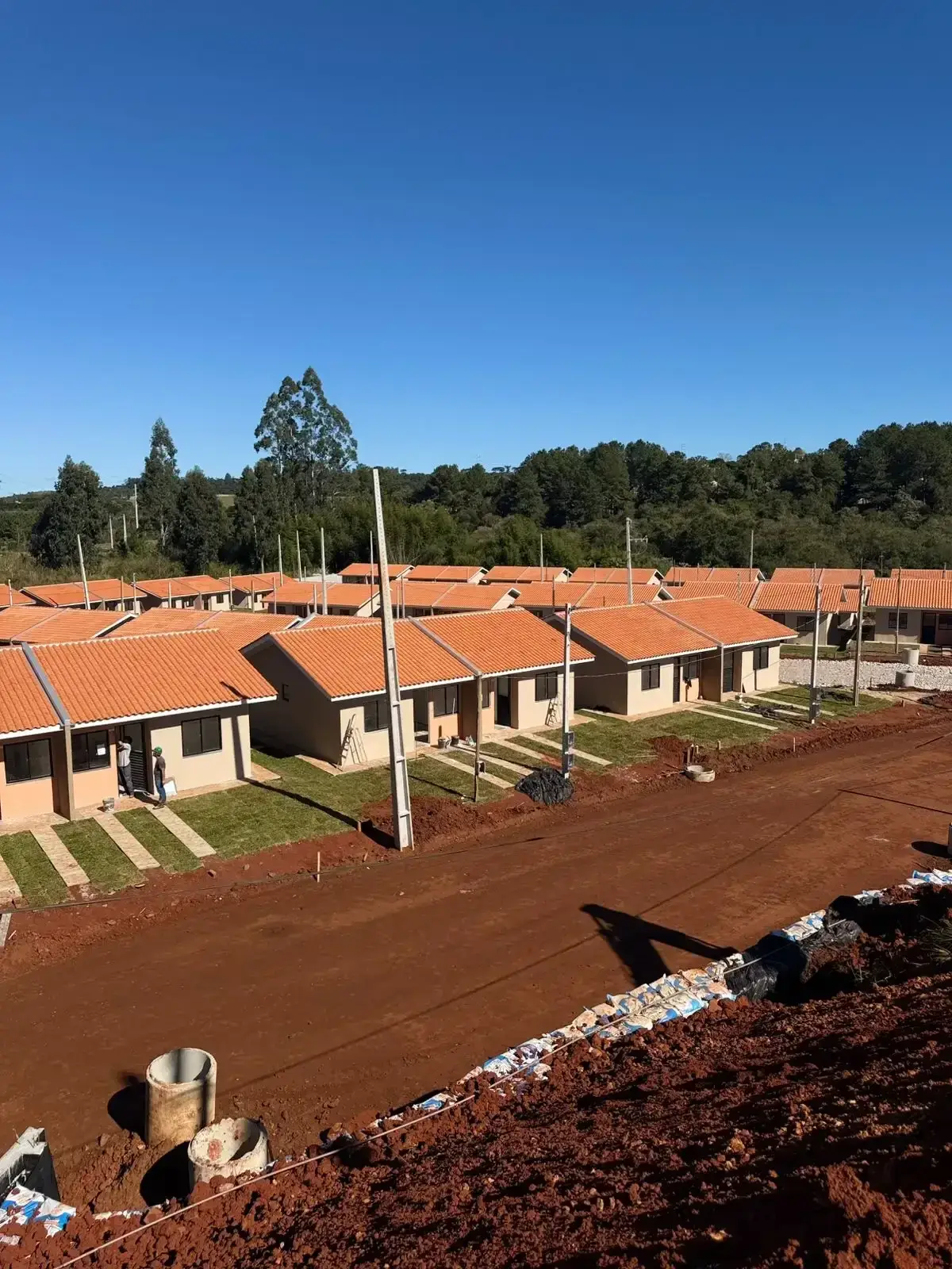 Obras do Porto Bella Vista em julho de 2026