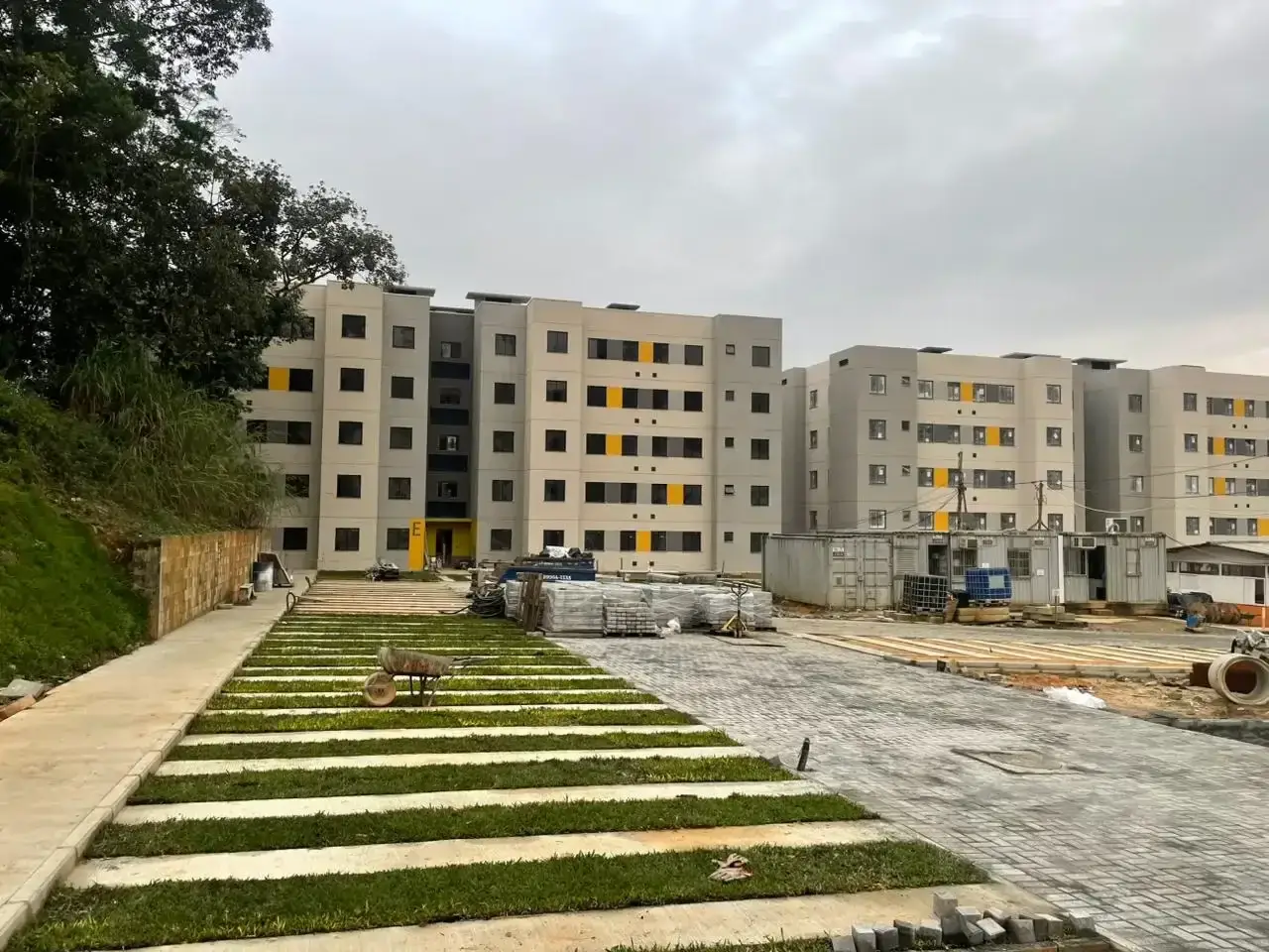 Obras do Porto Garten em junho de 2026