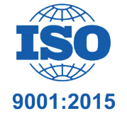 ISO 9001:2015 — Sistema de gestão da qualidade certificado