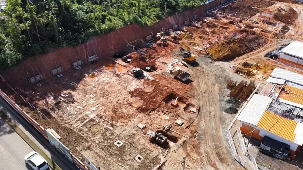 Obras do VEGA Costa e Silva em junho de 2026
