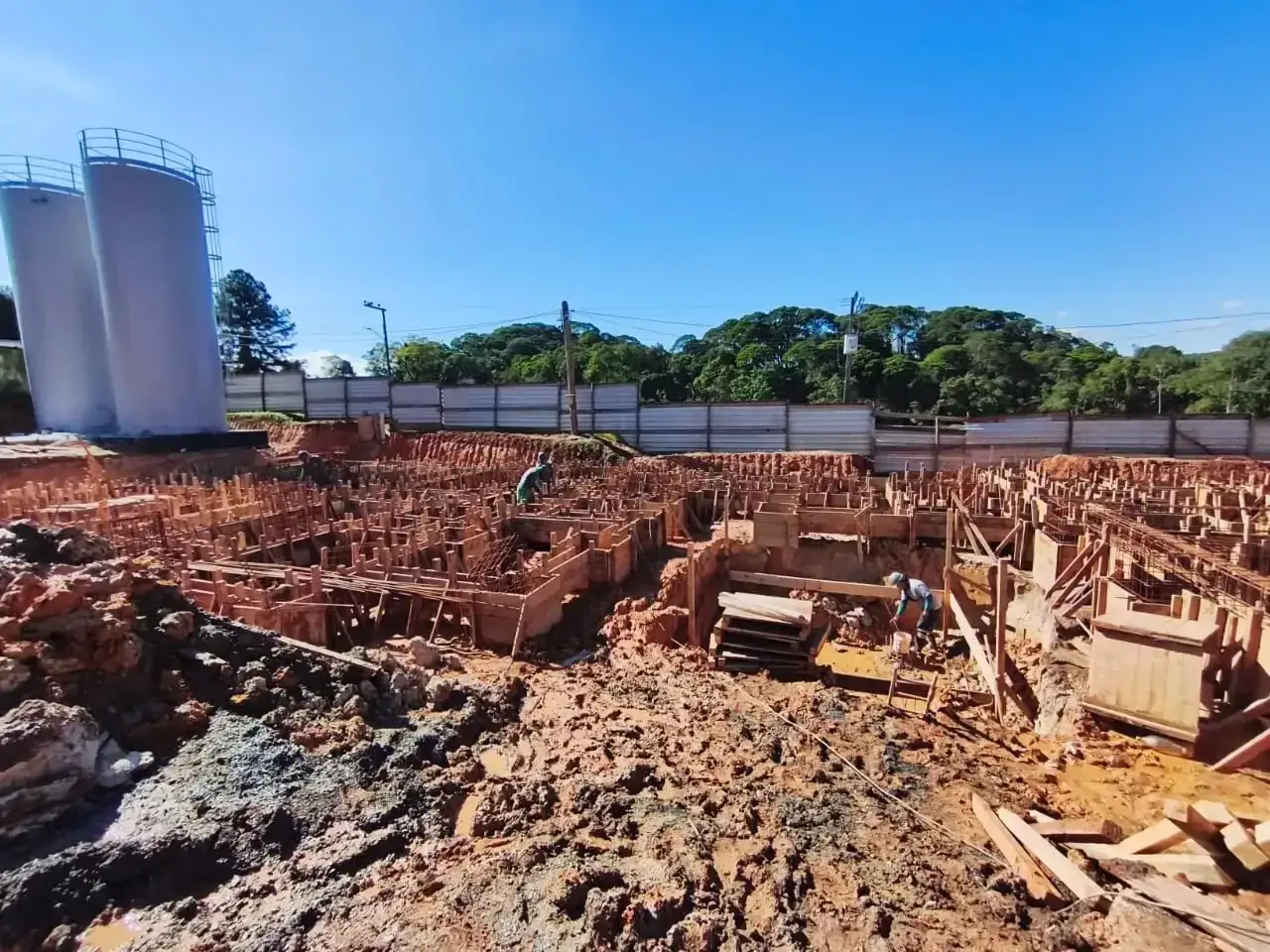 Obras do VEGA Costa e Silva em julho de 2026