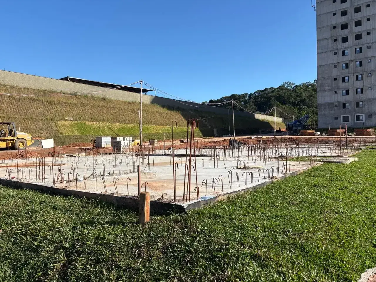Obras do VEGA Jaraguá em junho de 2026