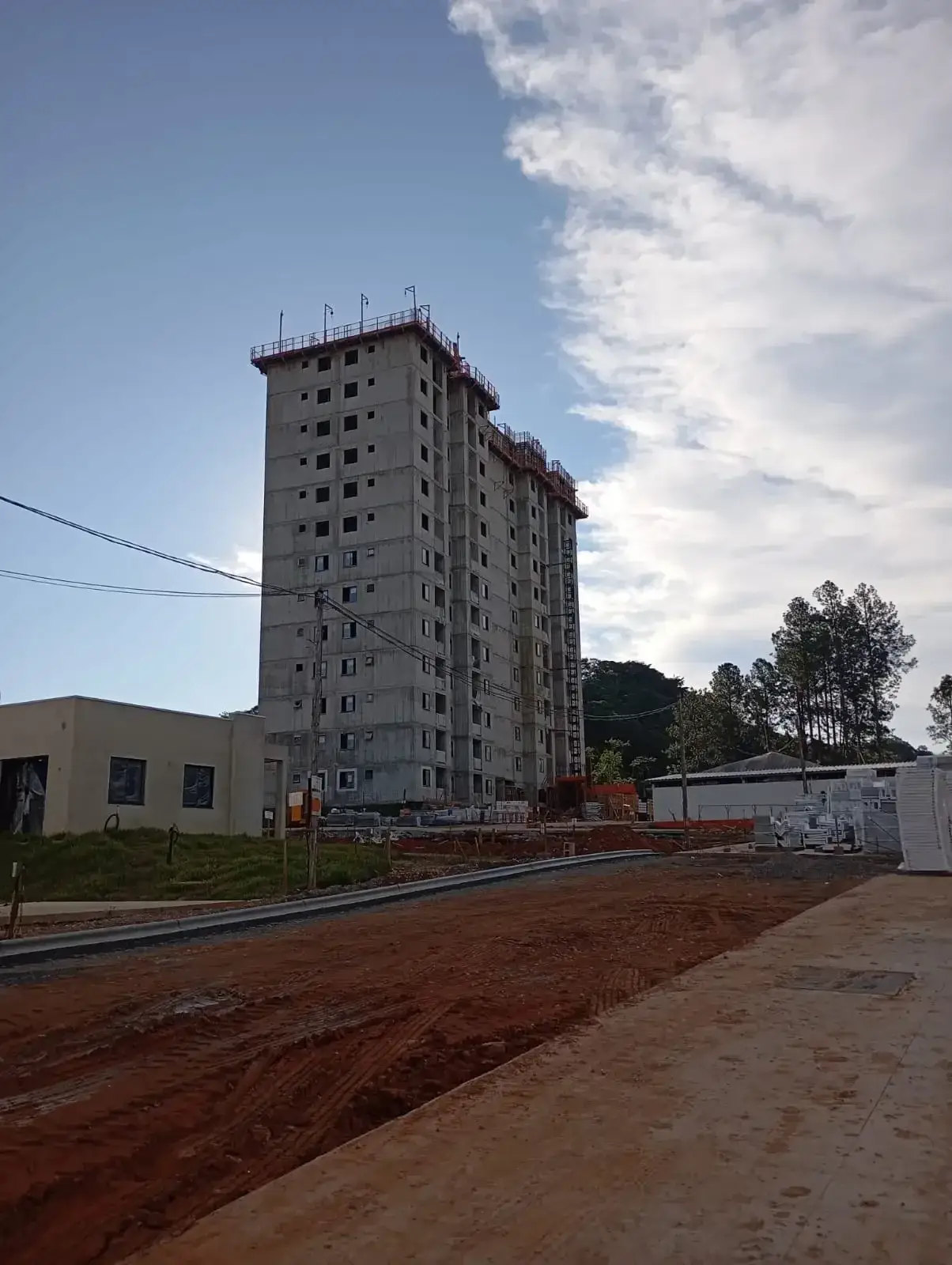 Obras do VEGA Jaraguá em julho de 2026