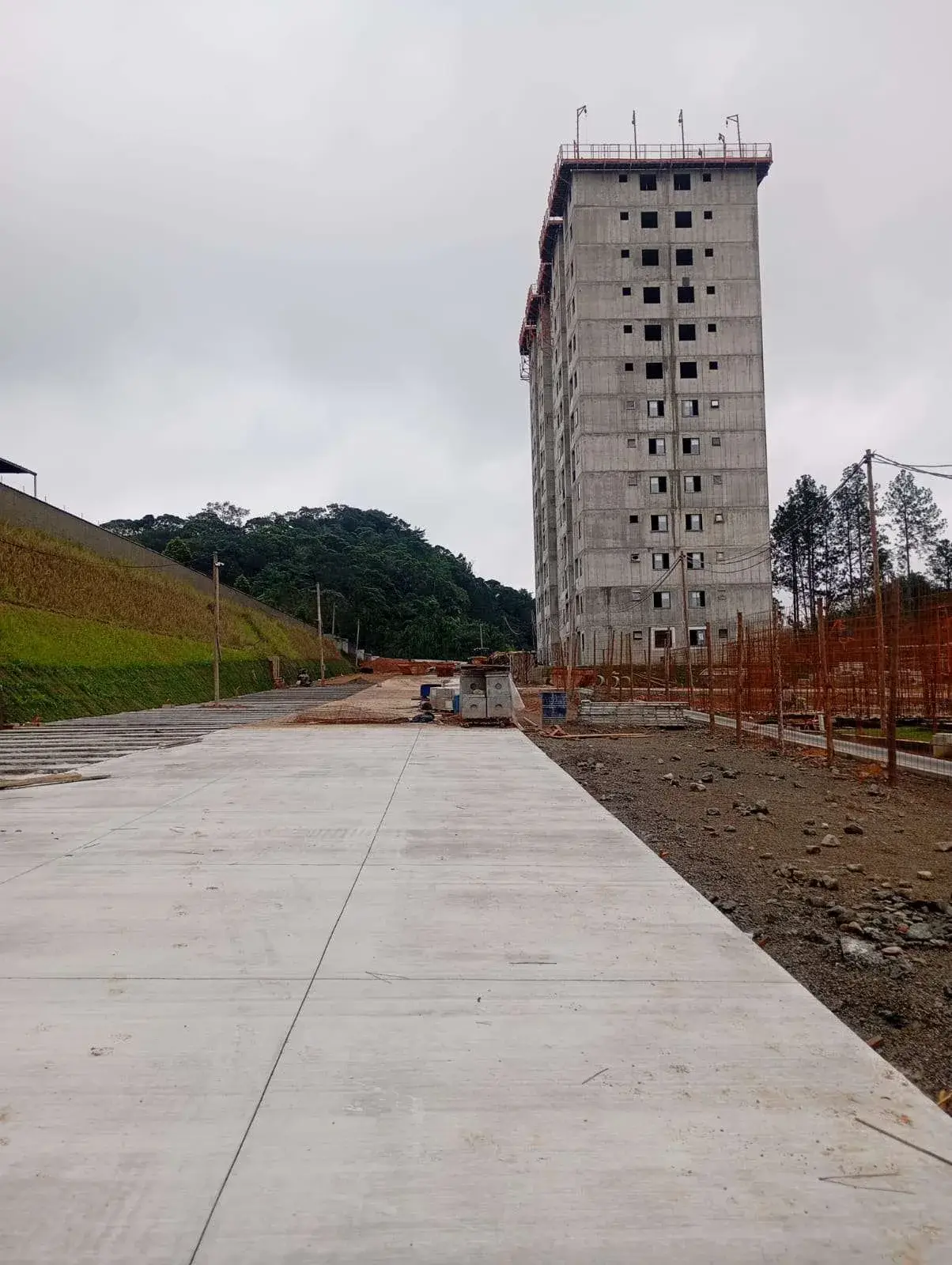 Obras do VEGA Jaraguá em julho de 2026